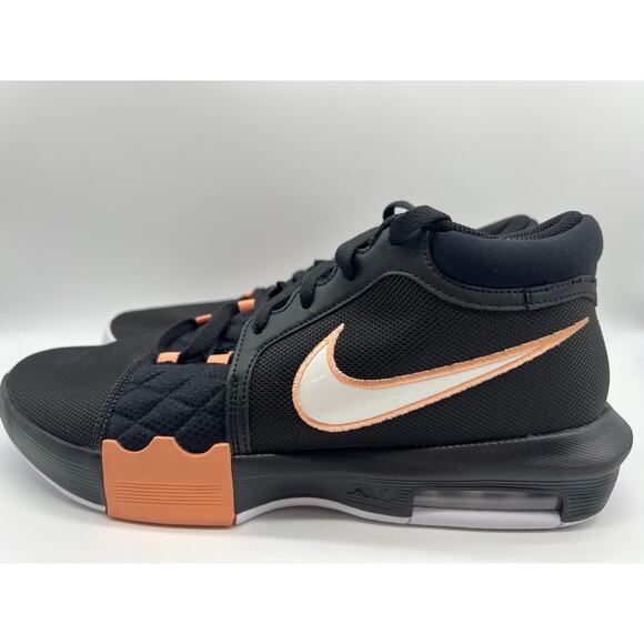Nike LeBron Witness 8 Black Apricot Agate White HQ2139 001 Men\'s 11 main image 5